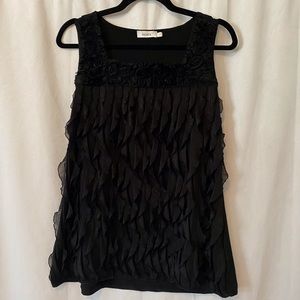 Black dressy tank
